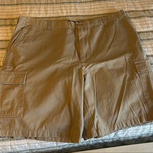 Premier International Khaki Cargo Shorts